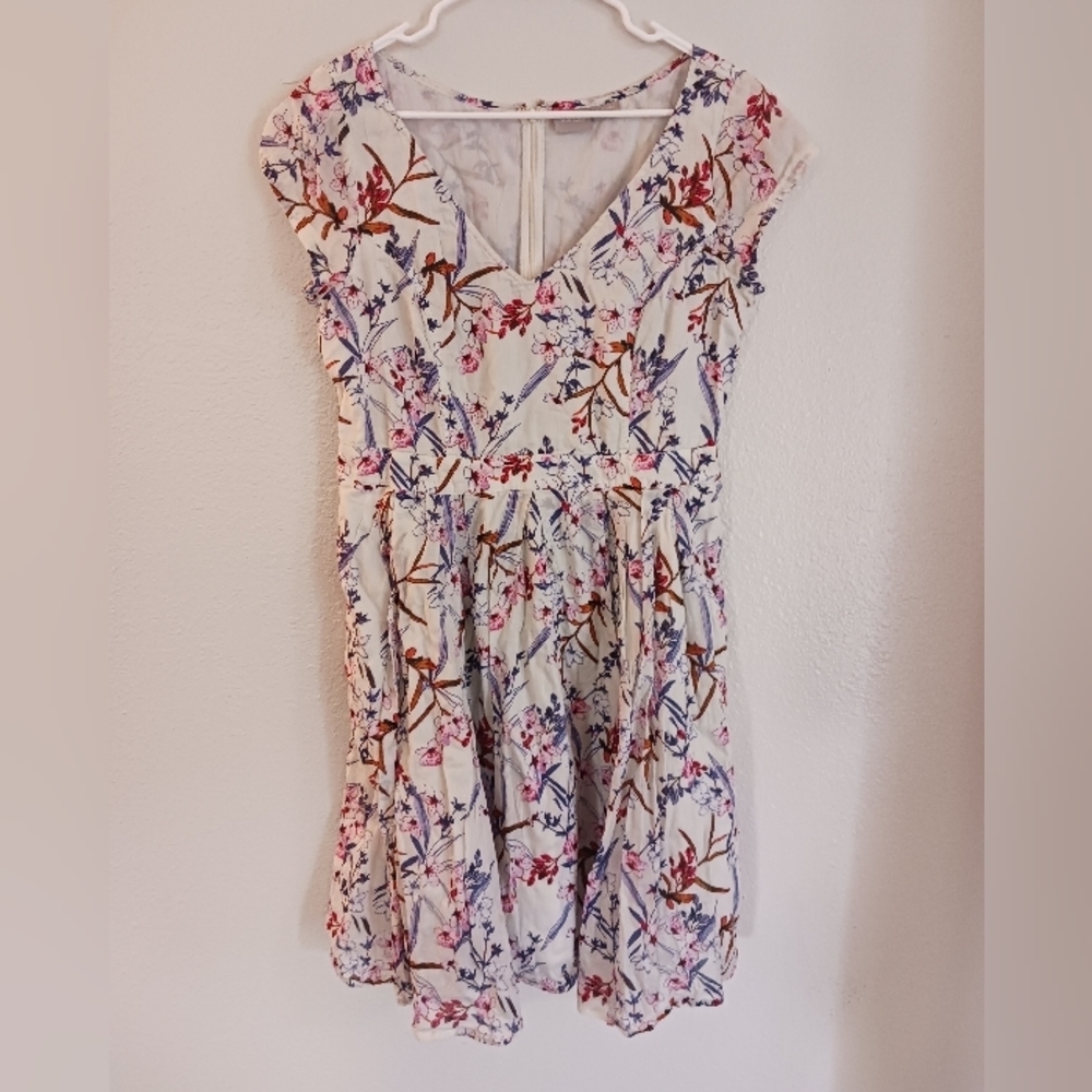 Eshakti custom floral dress with pockets